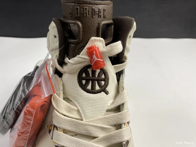 Kicktheory 6 Sail (2020) Quai54 Brown Jordan CZ4152-100 Retro AIR 0818
